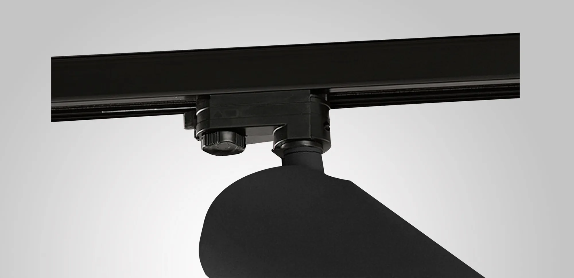 Sal Track Light 3 Circuit 1 Light Matt Black M6718  Mantra Fusion Sal Matt Black